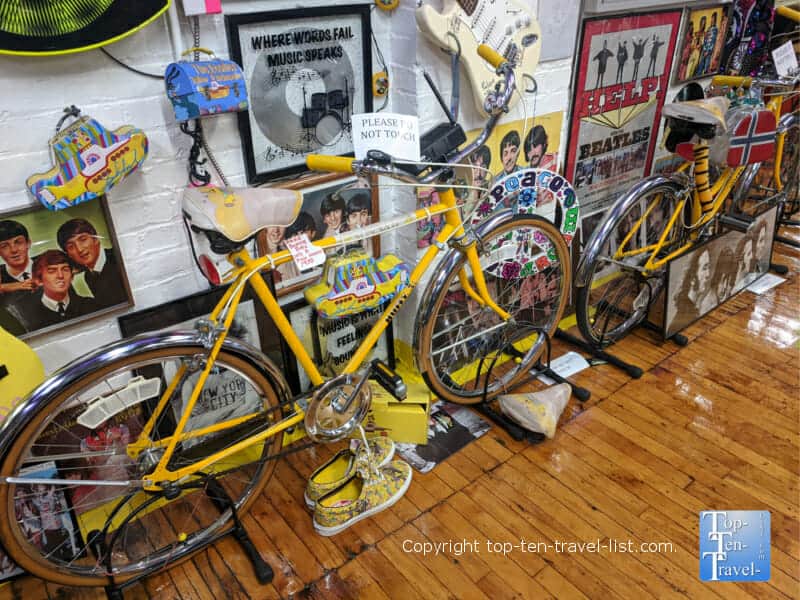 Beatles Yellow submarine bike at Bicycle Heaven in Pittsburgh