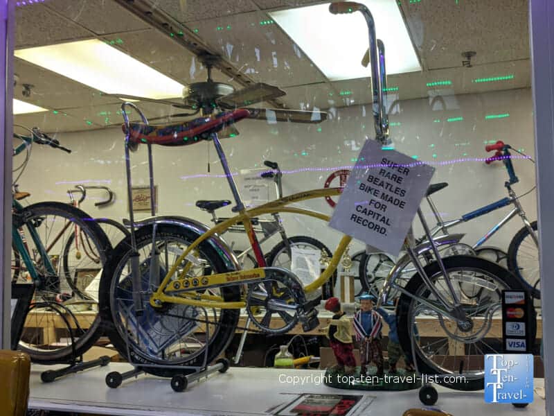 Beatles bike made for Capital Records at Bicycle Heaven in Pittsburgh 