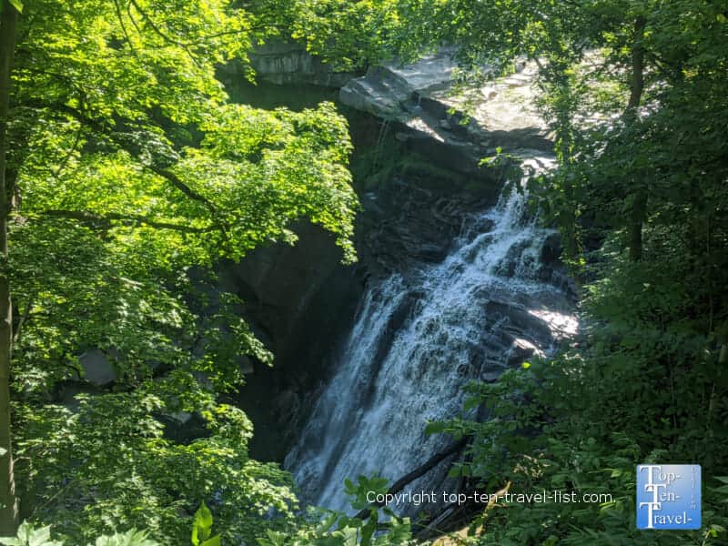 Beautiful Brandywine Falls at Cuyahoga Valley National Park