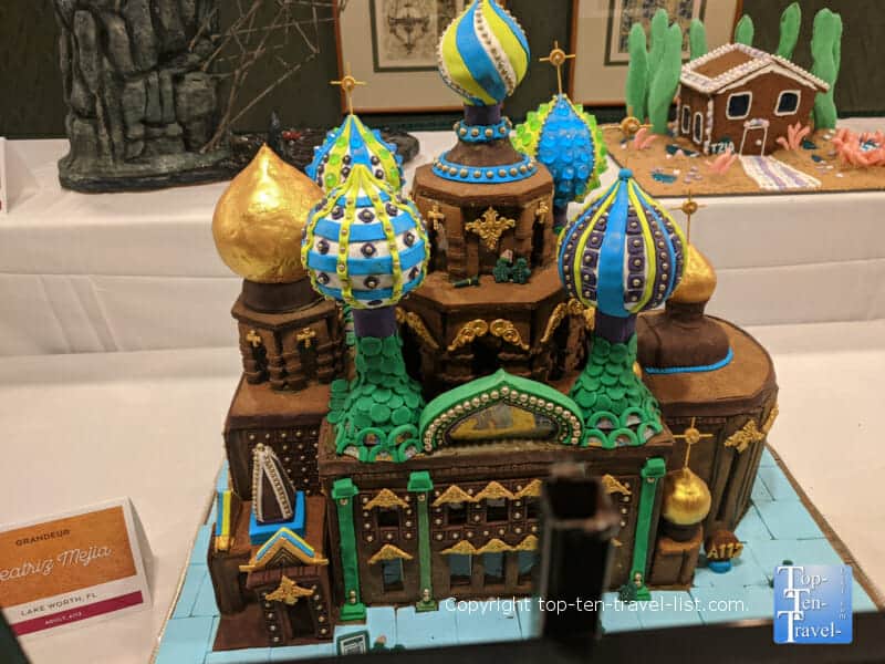 Taj Mahal gingerbread house at the Omni Resort Asheville