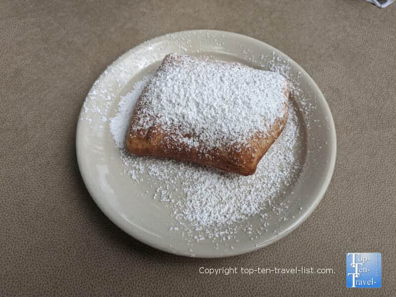 French beignet at Mayfel's in Asheville, North Carolina