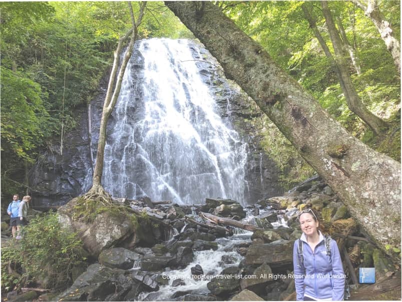 Hiking Crabtree Falls on the Blue Ridge Parkway