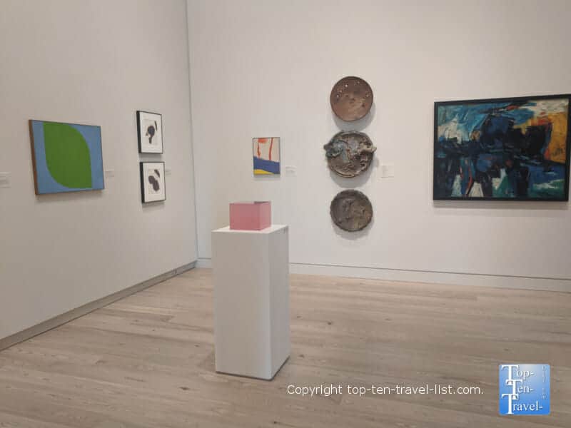 Modern art collection in Asheville