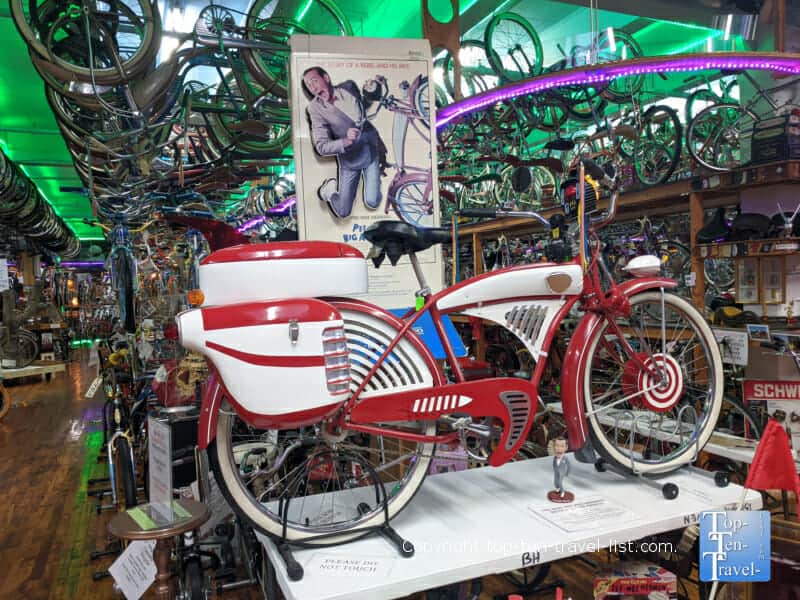 Pee-Wee's Big Adventure bike at Bicycle Heaven in Pittsburgh