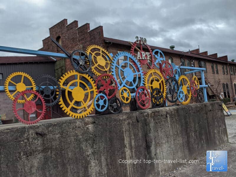 River Arts District in Asheville, North Carolina 