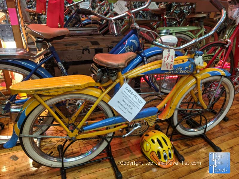 Shelby Donald Duck bicycle at Bicycle Heaven in Pittsburgh