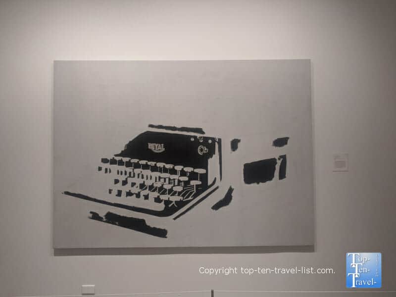 Typewriter 2 at The Andy Warhol Museum in Pittsburgh