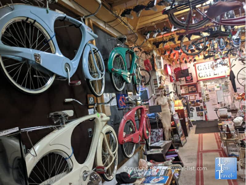 Vintage Bowden Spacelander bikes at Bicycle Heaven in Pittsburgh