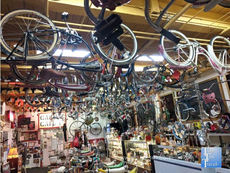 So many vintage bikes at Bicycle Heaven in Pittsburgh