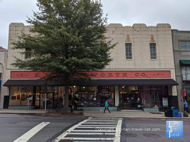 Woolworth Building in downtown Asheville, North Carolina 