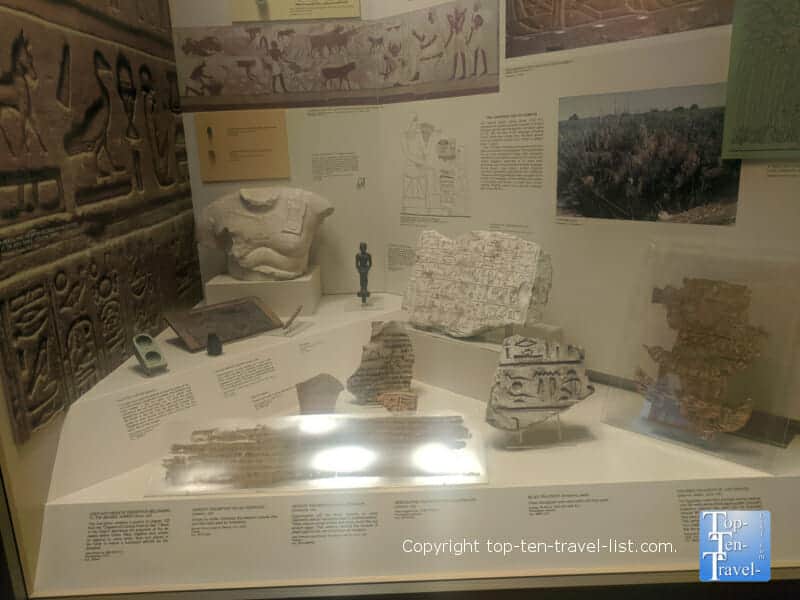 Walton Hall of Ancient Egypt at The Carnegie Museum of Natural History in Pittsburgh