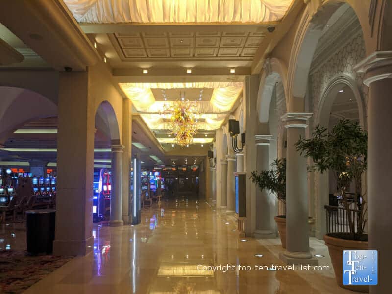 Elegant vibe at The Borgata in Atlantic City