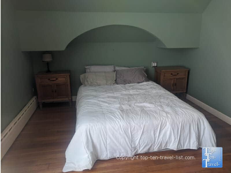 Bedroom at the Jersey Shore house