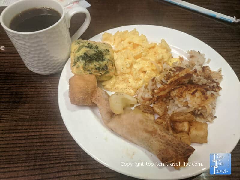 Breakfast buffet at The Borgata in Atlantic City