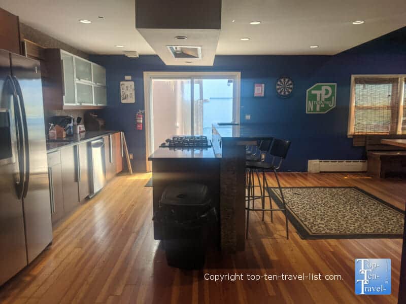 Kitchen at the Jersey Shore house