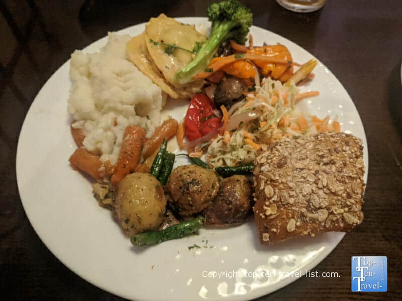 Lunch buffet at The Borgata