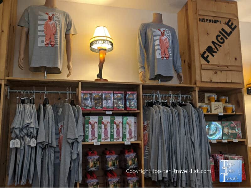 "A Christmas Story" gift shop in Cleveland