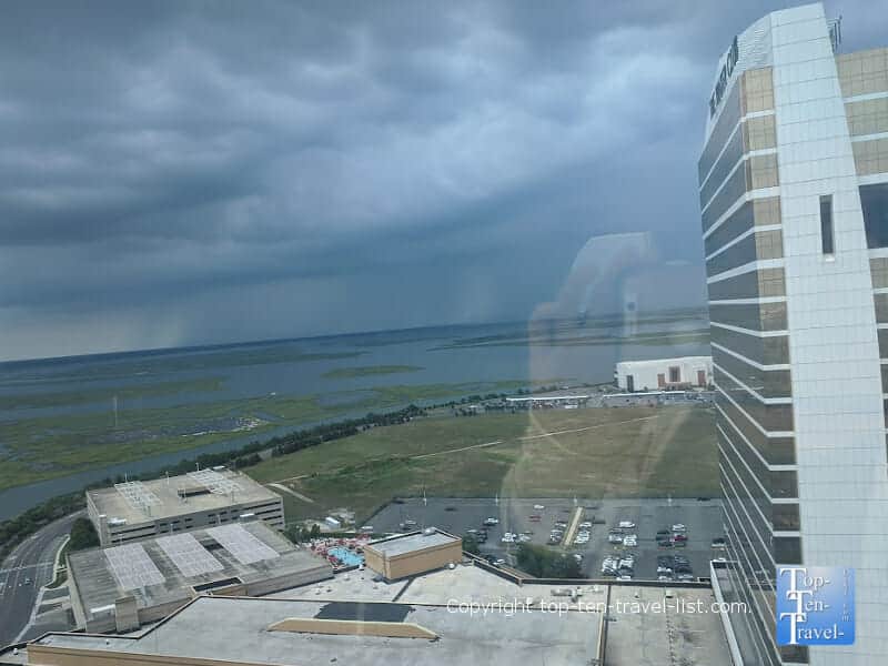 Marsh views from the Borgata in Atlantic City