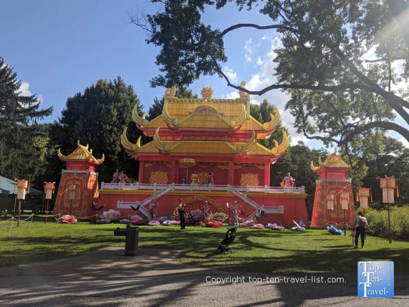Asian Lantern Festival at the Cleveland Metroparks Zoo