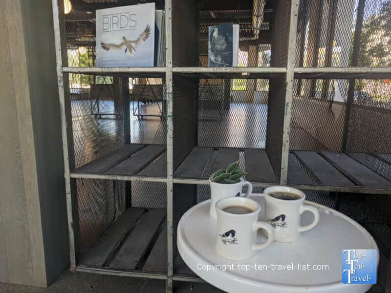 Bird friendly coffee at Redstart Roasters in Pittsburgh, PA