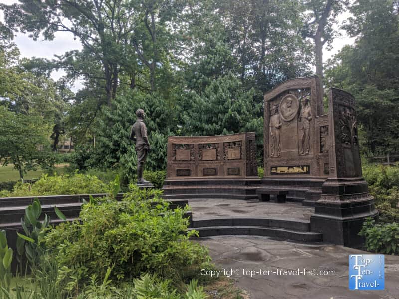 Memorial at Schenley Park in Pittsburgh, PA
