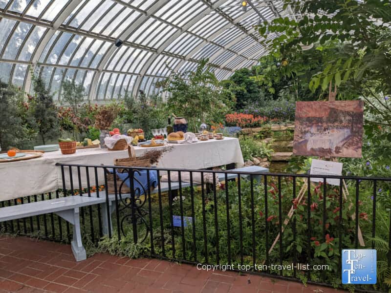 Monet in Bloom at the Phipps Conservatory in Pittsburgh