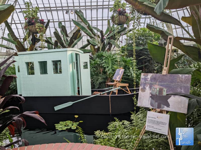 Monet in Bloom at the Phipps Conservatory in Pittsburgh
