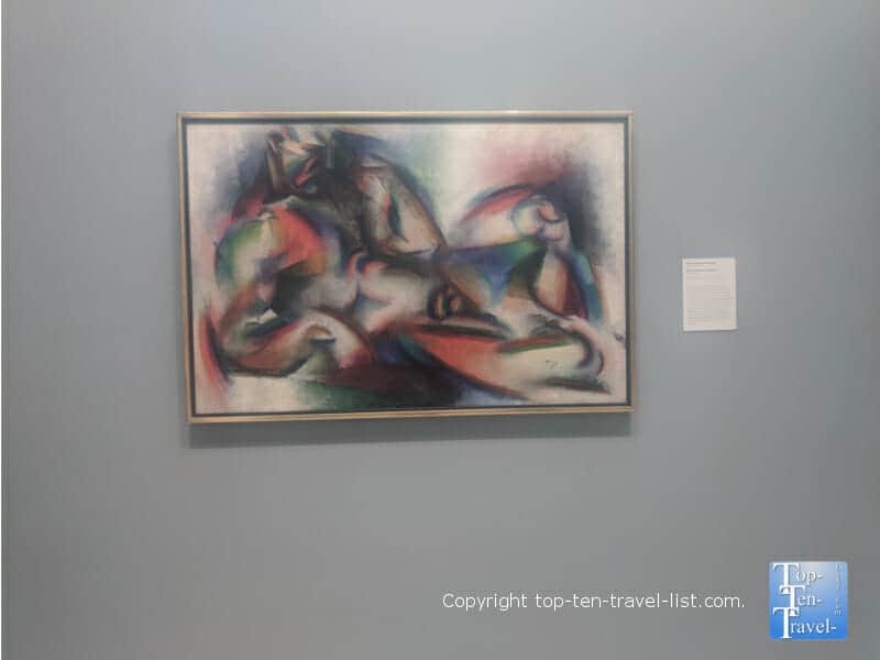 Modern art at The Carnegie Museum of Art in Pittsburgh, PA