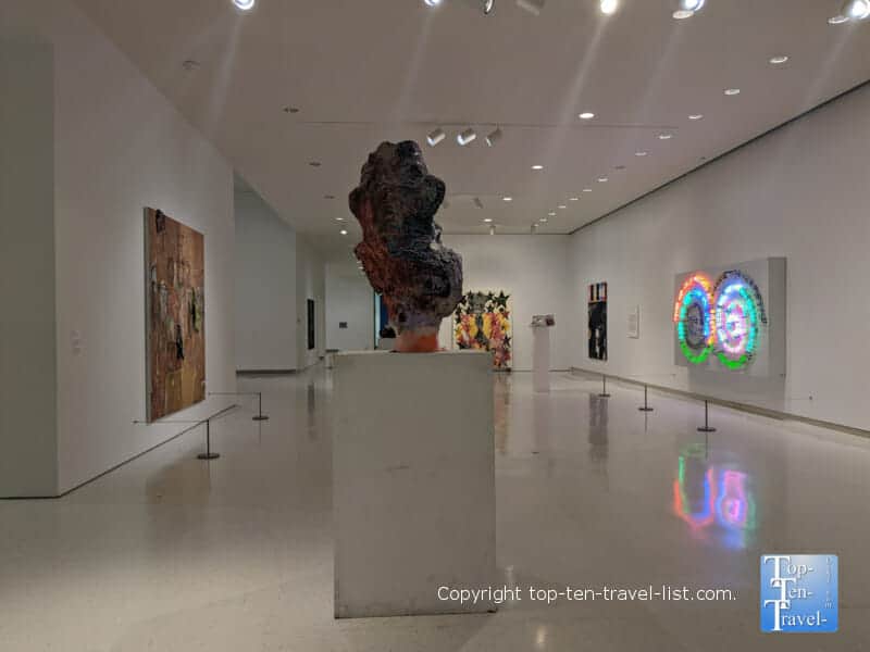 Modern art display at The Carnegie Museum of Art in Pittsburgh, PA