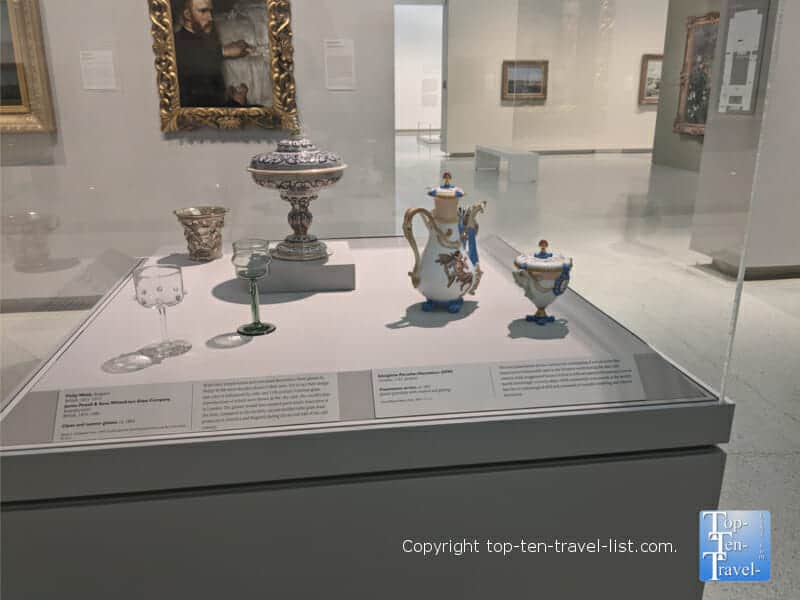 Ancient artifacts at the Carnegie Museum of Art in Pittsburgh, PA