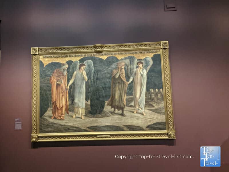 Religious artwork at The Carnegie Museum of Art in Pittsburgh, PA