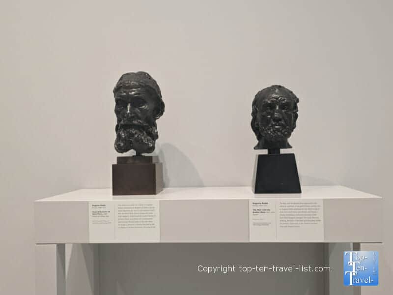 Ancient busts at The Carnegie Museum of Art in Pittsburgh, PA