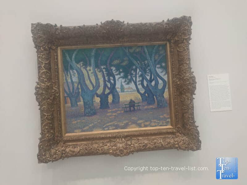 Impressionist art at The Carnegie Museum of Art in Pittsburgh, PA