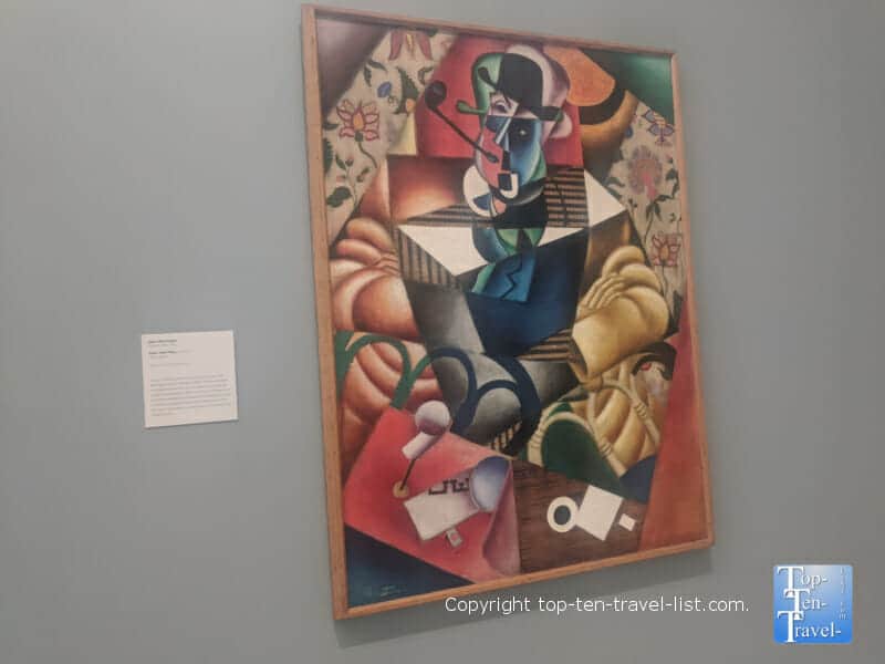 Modern artwork at the Carnegie Museum of Art in Pittsburgh, PA
