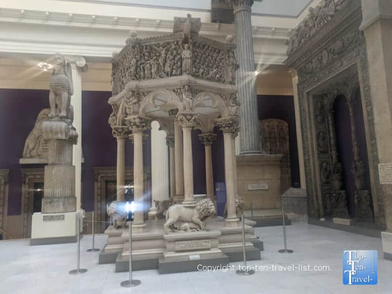 Ancient carousel at the Carnegie Museum of Art in Pittsburgh, PA