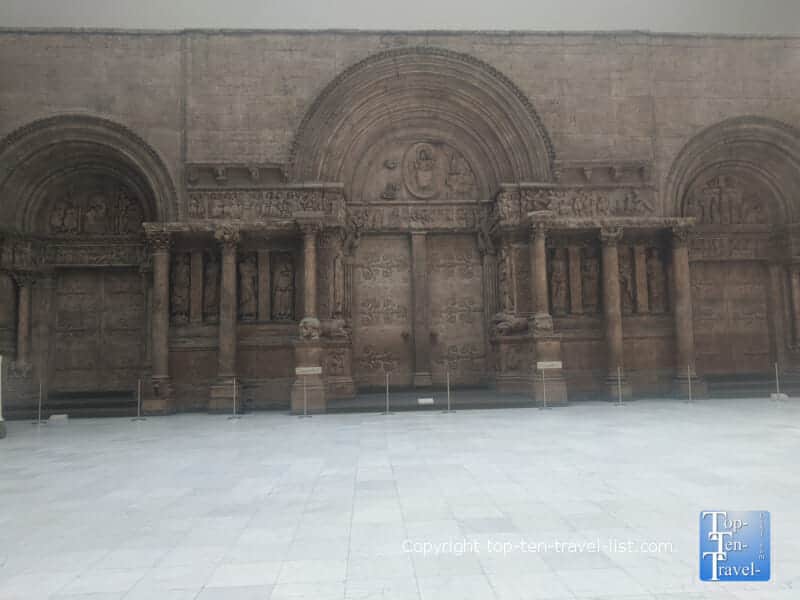 Hall of Architecture ancient piece at The Carnegie Museum of Art in Pittsburgh, PA