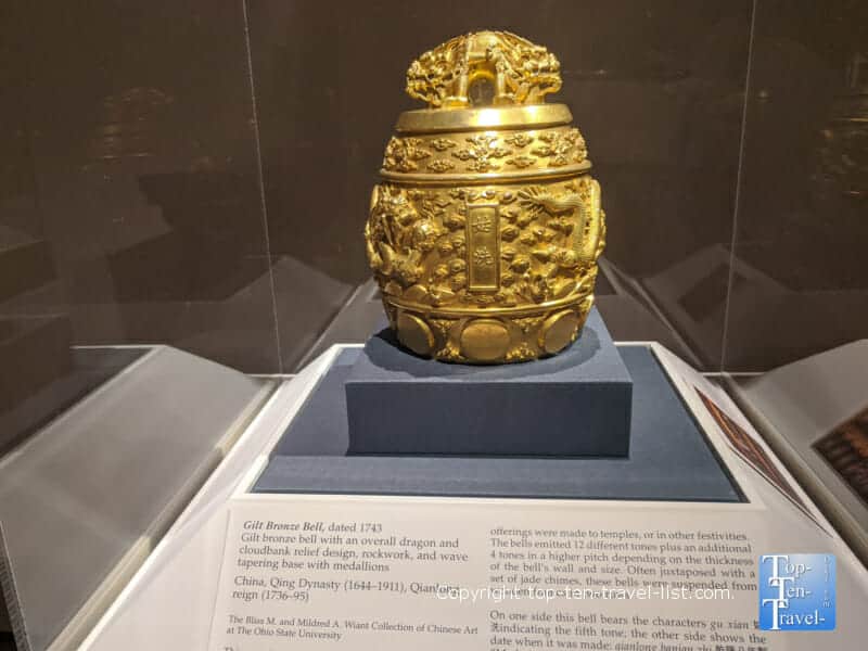 Gilt Bronze Bell at The Cleveland Museum of Art