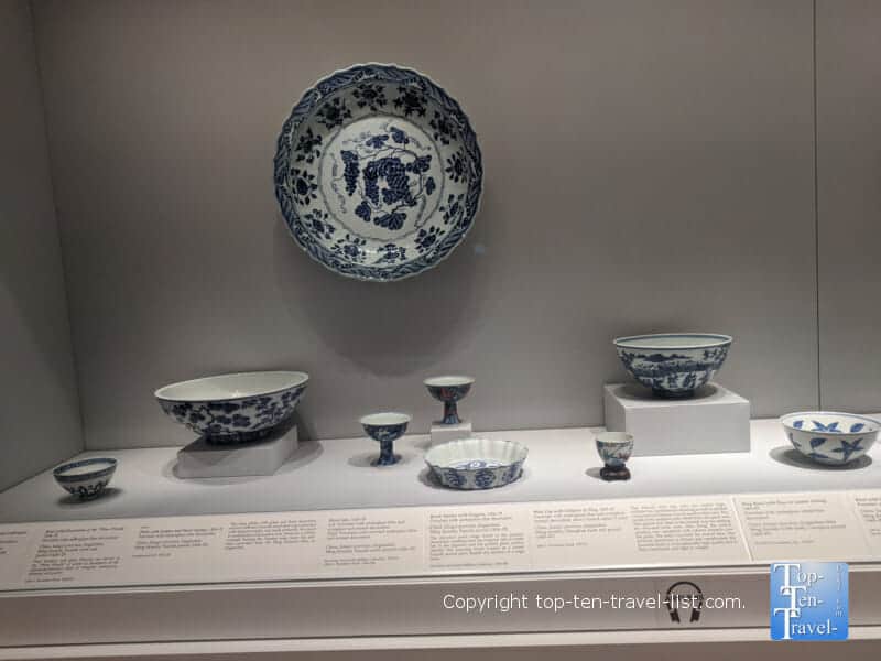 Ancient pottery at The Cleveland Museum of Art