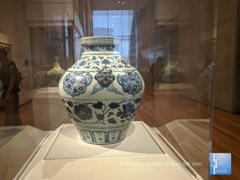 Gorgeous pottery piece at The Cleveland Museum of Art