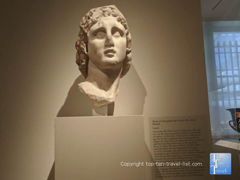 Head of Alexander the Great at The Cleveland Museum of Art