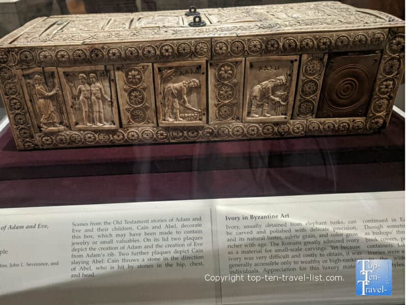Religious artifact at the Cleveland Museum of Art