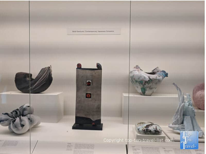 Contemporary Japanese ceramics at the Cincinnati Art Museum