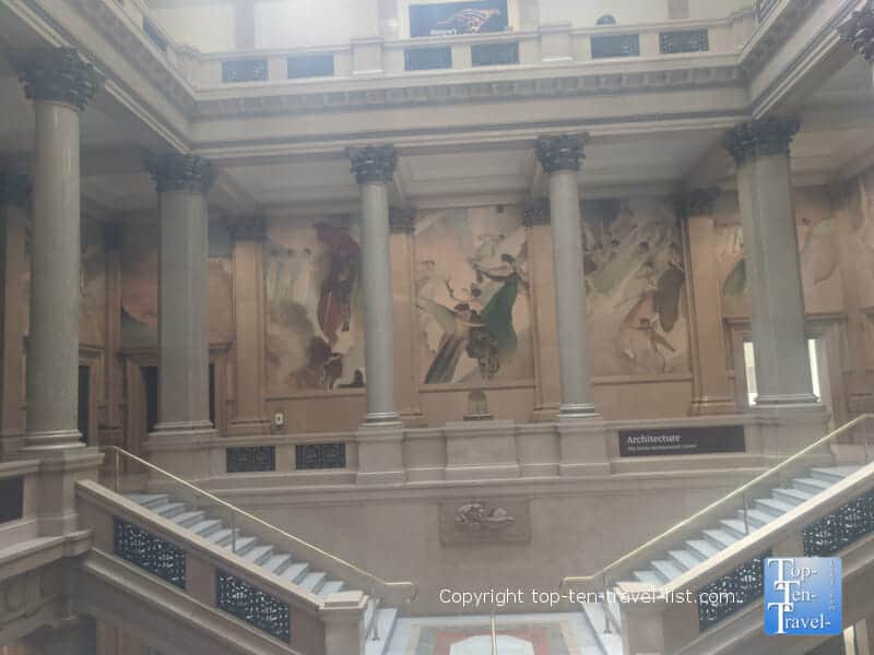 The Grand Staircase at the Carnegie Museum of Art in Pittsburgh