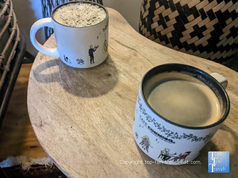 Great coffee drinks at Cafe Conmigo in Wexford, PA
