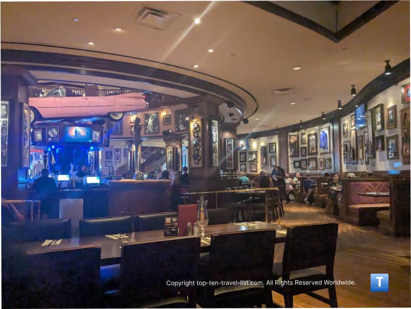 Elvis pink cadillac at the Hard Rock Cafe in Orlando