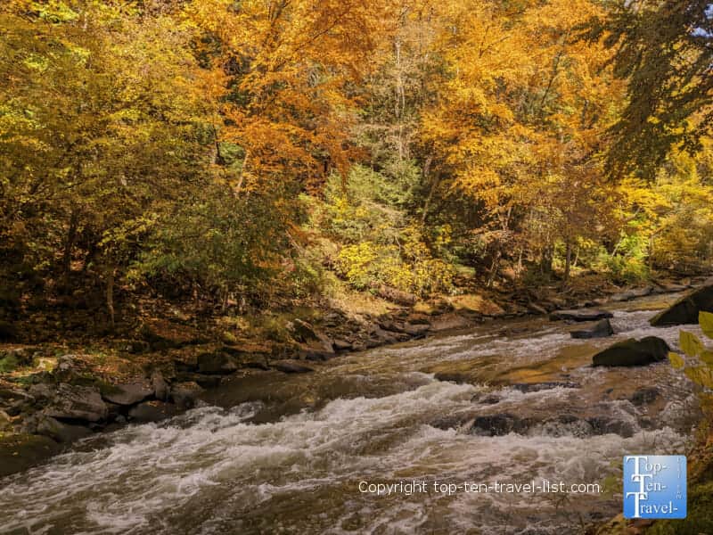 Slippery Rock Creek at McConnells Mill State Park in Pennsylvania