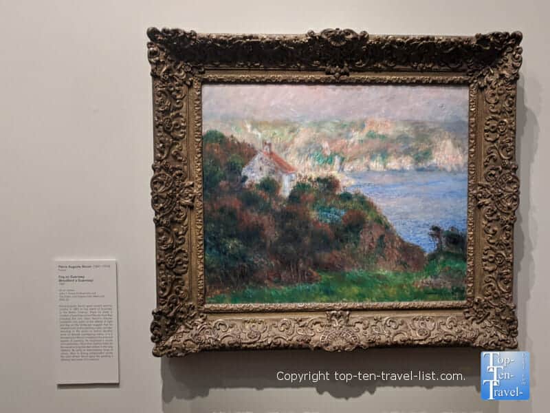 Renoir painting at the Cincinnati Art Museum 