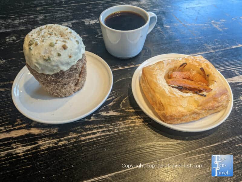 Seasonal Pumpkin Cronut at Mediterra Cafe in Sewickley, PA