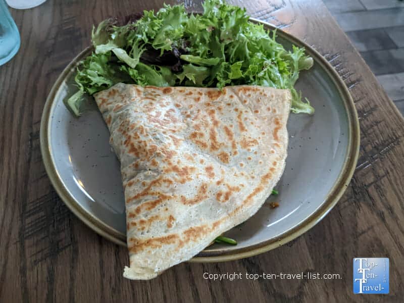 Tivoli crepe at Cafe Moulin