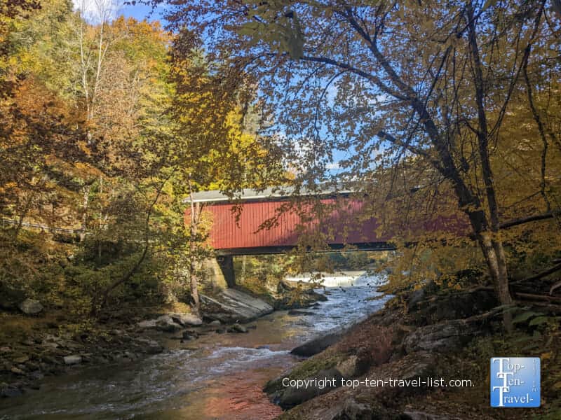 McConnells Mill Covered Bridge in Lawrence County, Pennsylvania